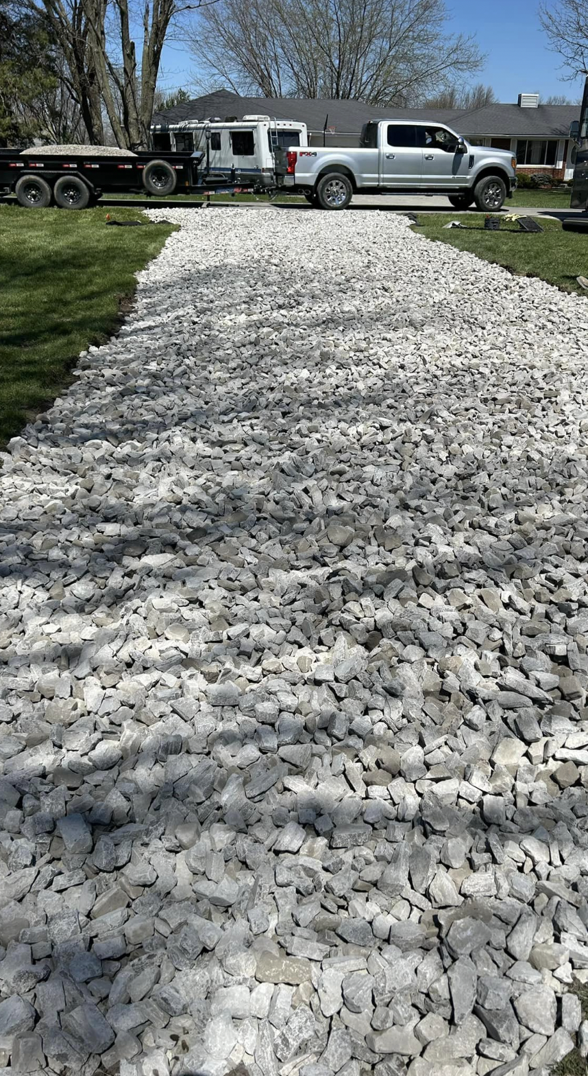Lafayette River Rock Delivery | Doin' It Wells | Lafayette Gravel Driveway Installation