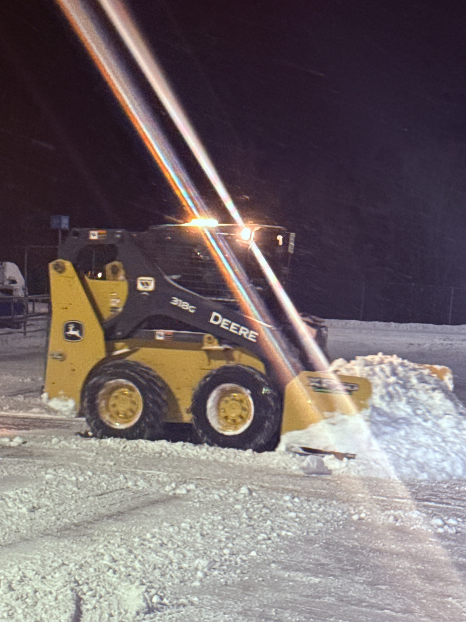 Snow Removal Skid Steer